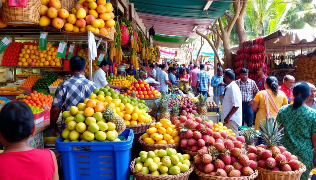 Fruit market experiences in Colombo