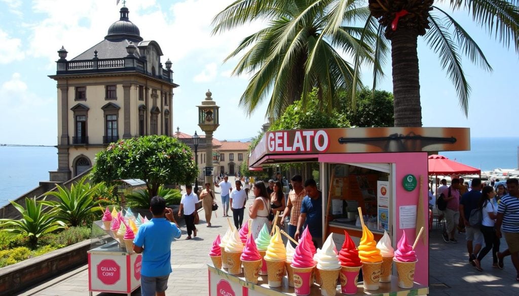 Galle Fort gelato recommendations