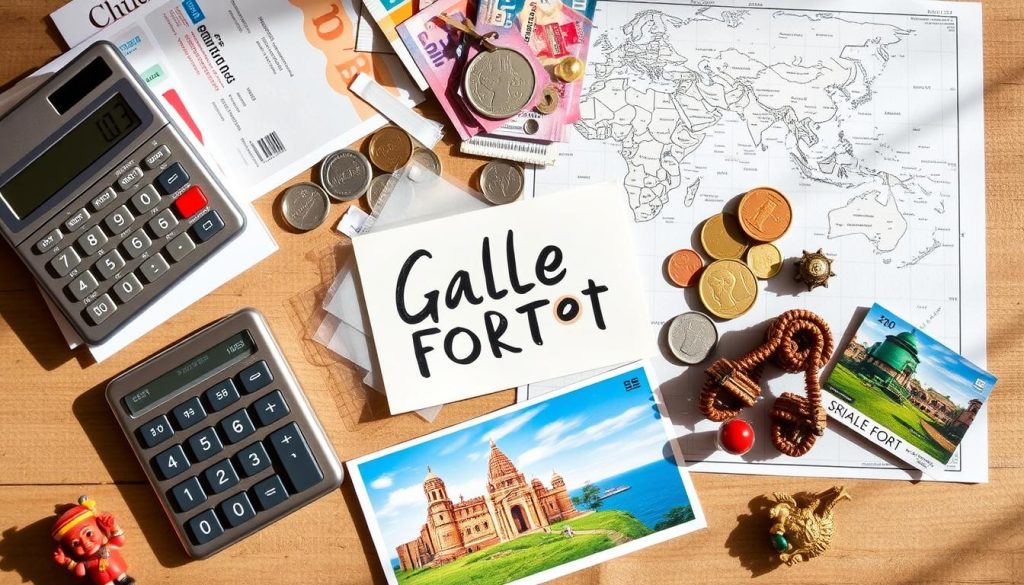 Galle Fort visitor expenses