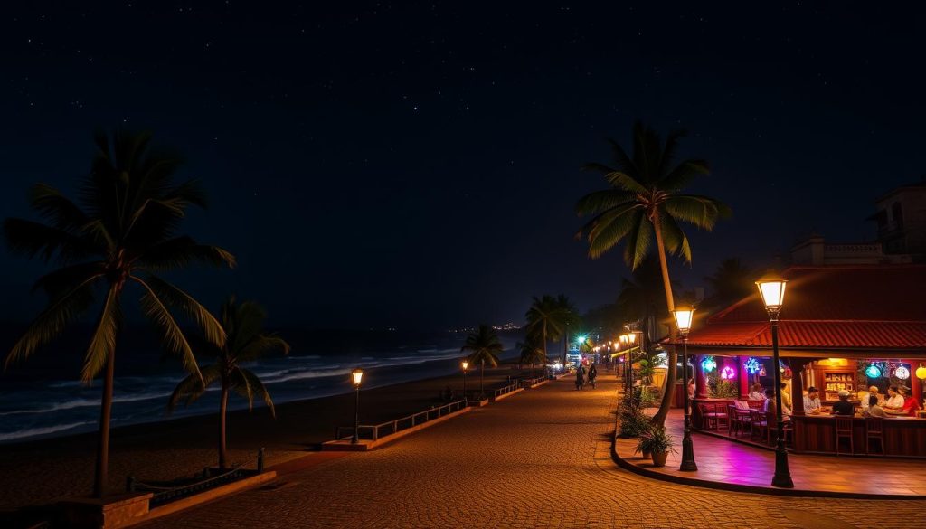 Galle nightlife scene Galle nightlife scene