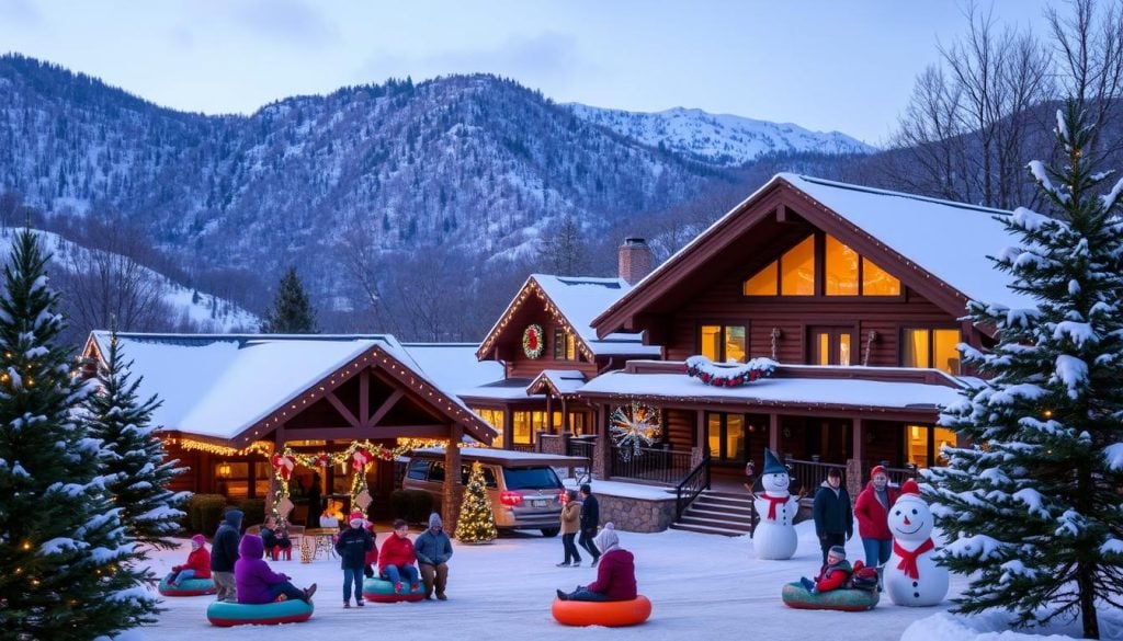 Gatlinburg winter family adventure destinations