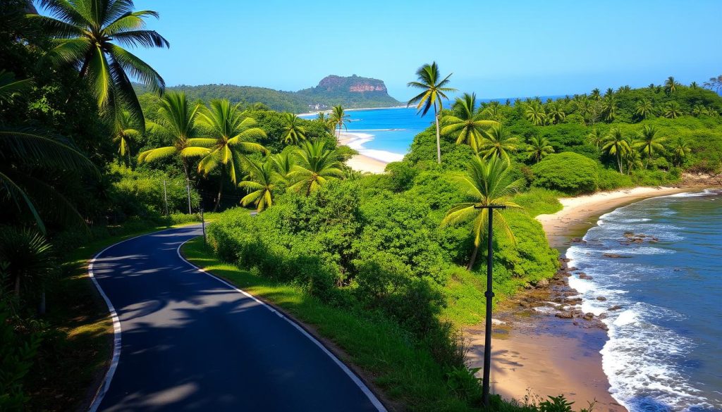 Getting to beaches near Sigiriya