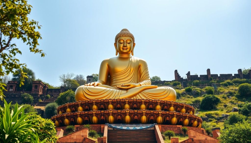 Giant Golden Buddha