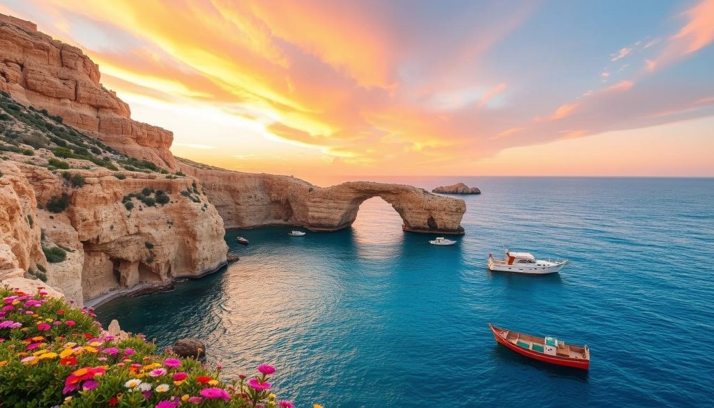 Gozo top attractions at Dwejra Bay Gozo top attractions at Dwejra Bay