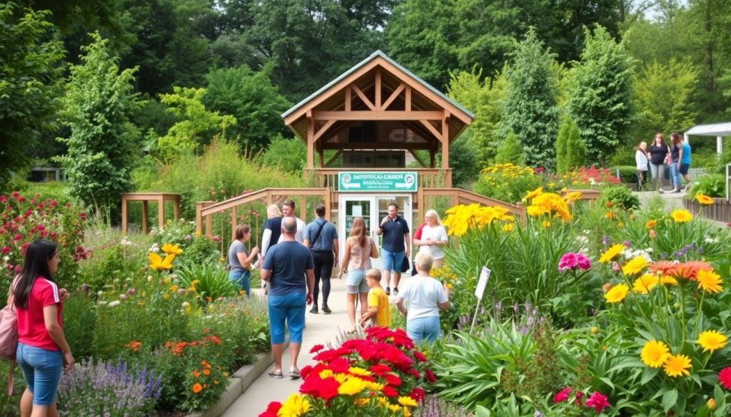 Green Bay botanical gardens admission fees and community support