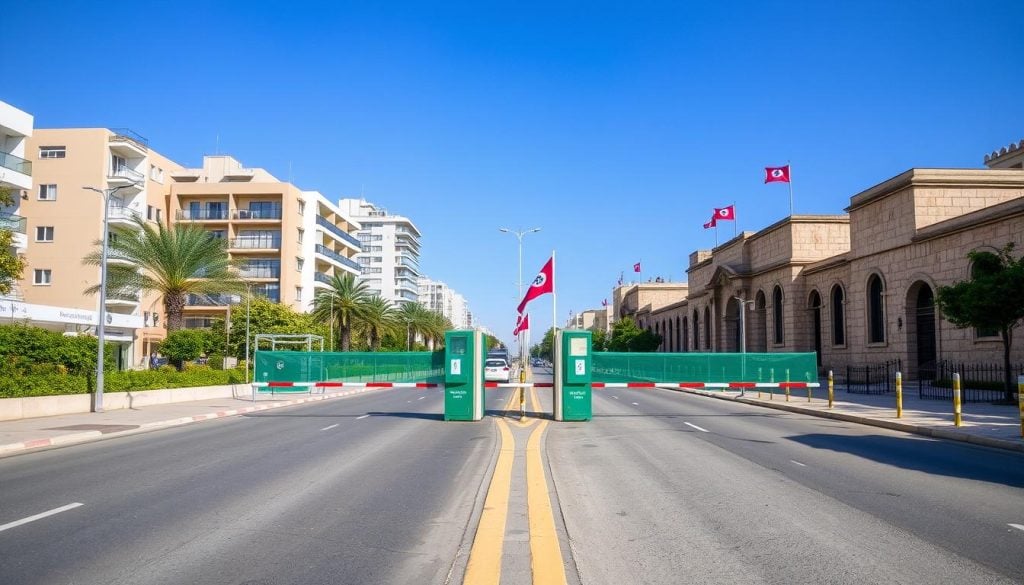 Green Line checkpoints in Nicosia