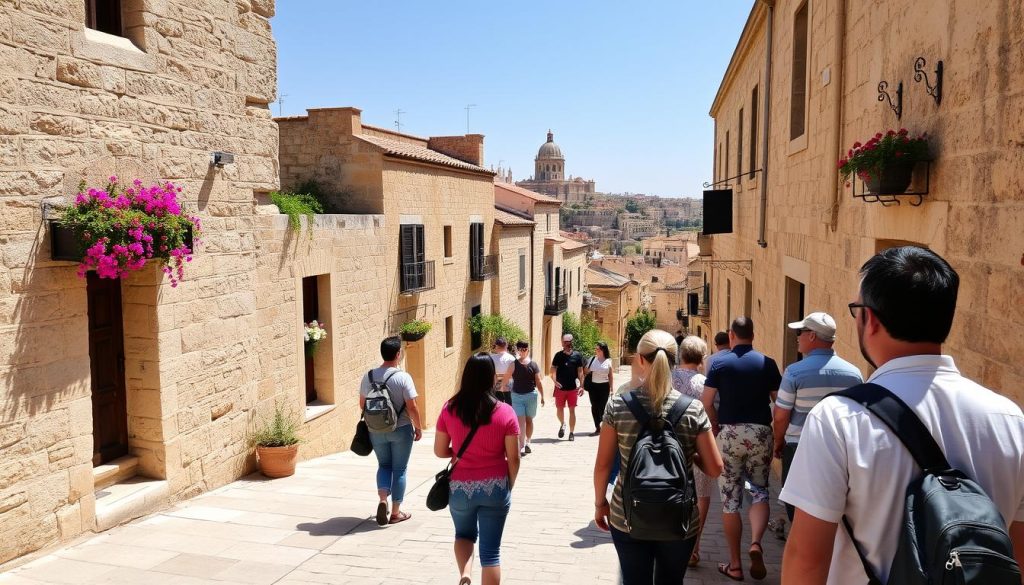 Guided walking tour experience in Mdina