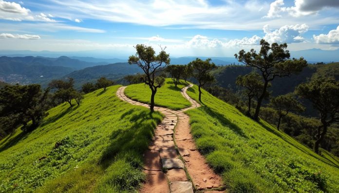 Hiking trails near Bhaktapur for stunning views