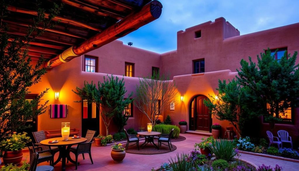 Historic Taos Inn ambiance