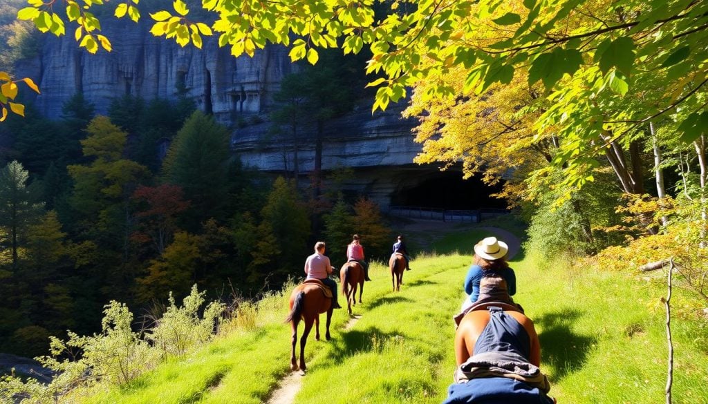 Horseback riding Mammoth Cave Kentucky