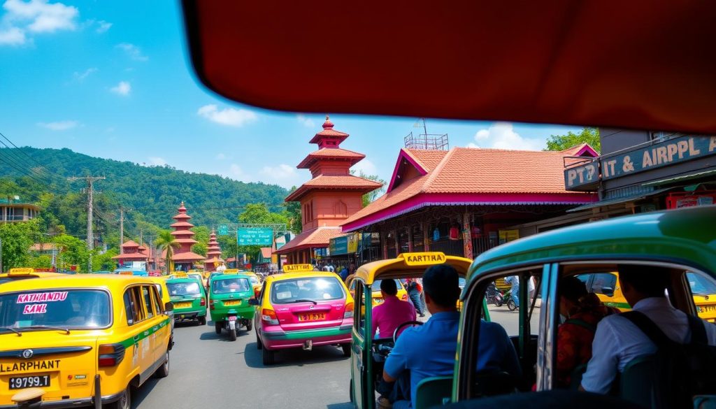 How do I get from the airport to Kathmandu city center? How do I get from the airport to Kathmandu city center?