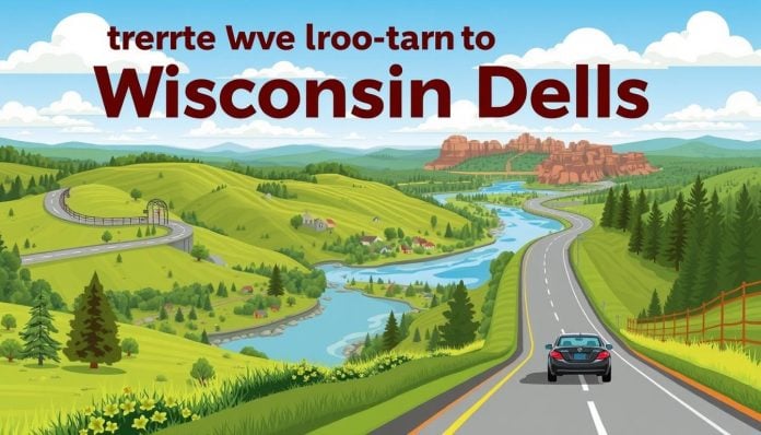 How do I get to Wisconsin Dells from Madison?