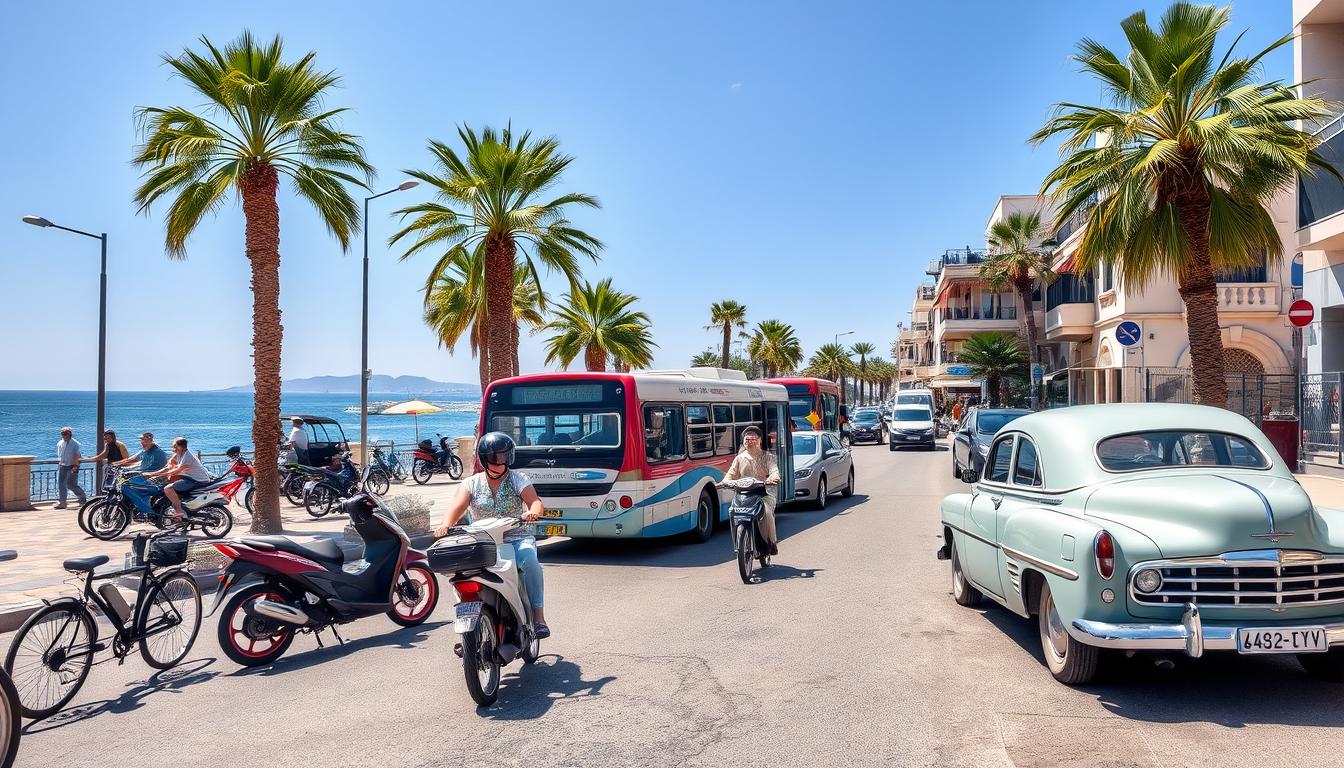 How do you get around in Limassol?
