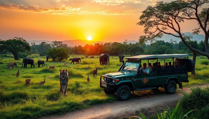 How much does a safari in Chitwan National Park cost?