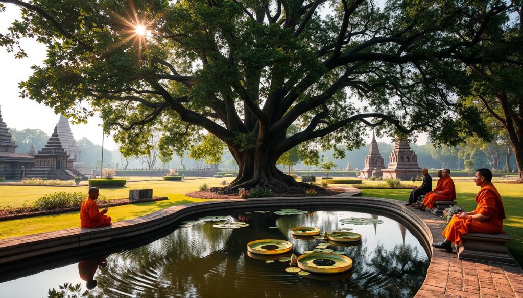 How to experience peace and spirituality in Lumbini How to experience peace and spirituality in Lumbini