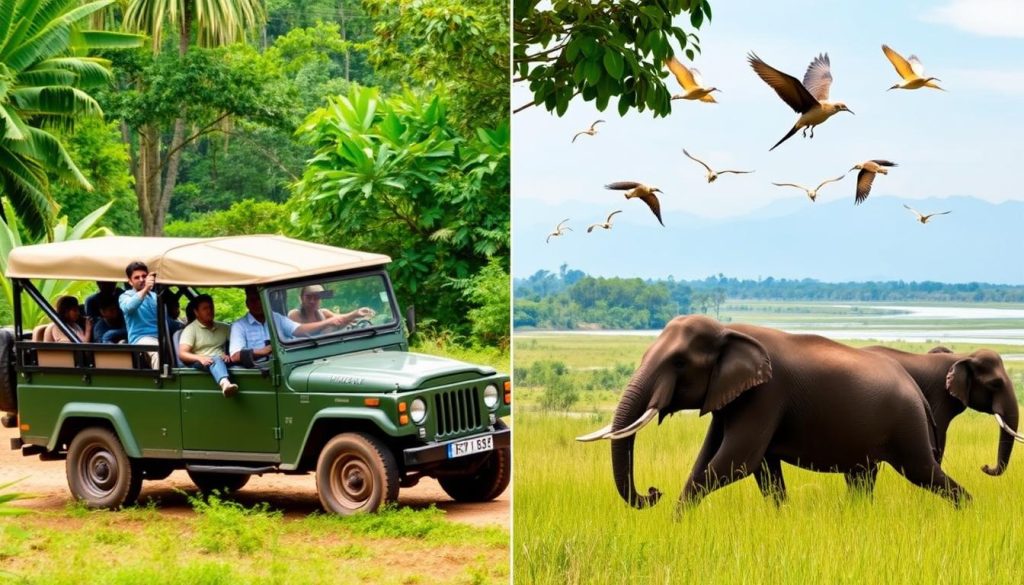 Is a jeep safari or elephant safari better in Chitwan