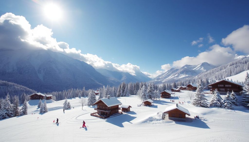 Japanese ski resorts powder skiing