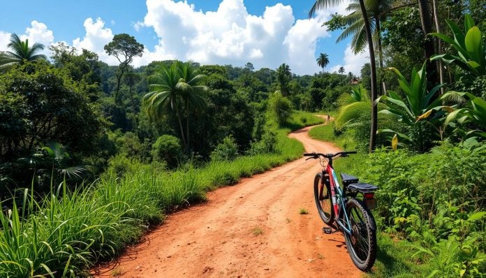 Jungle bike tours in Chitwan National Park