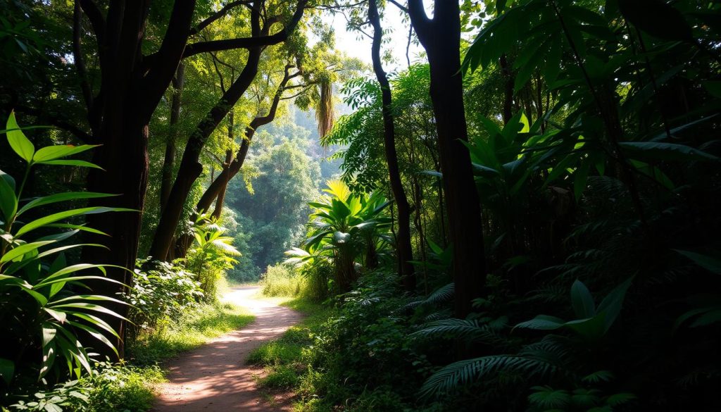 Jungle walk in Chitwan National Park