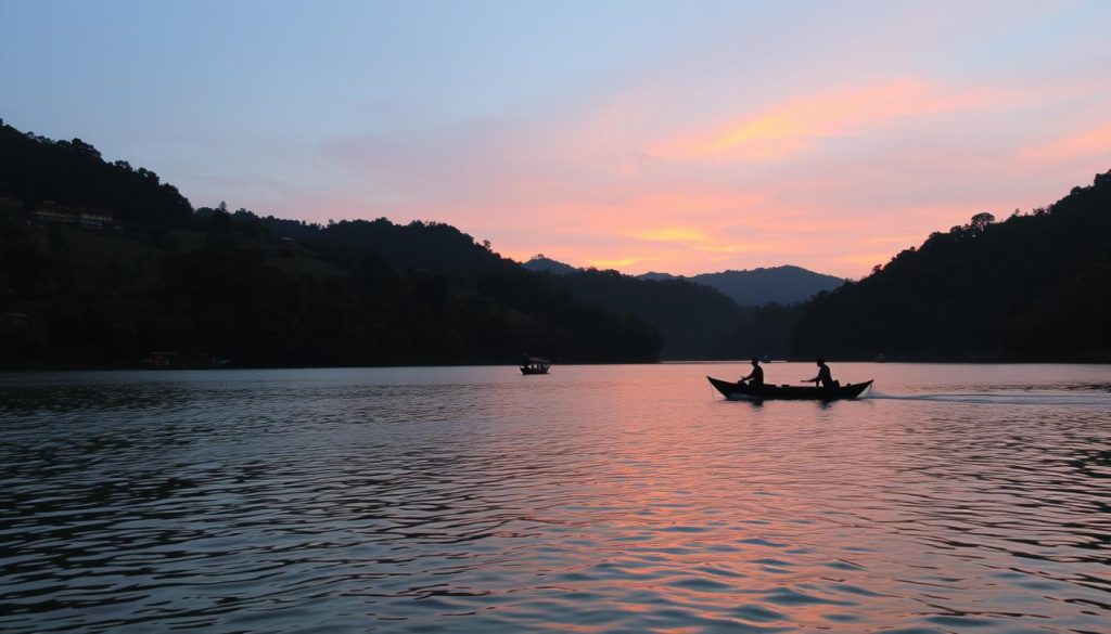 Kandy Lake, a highlight of Kandy sightseeing