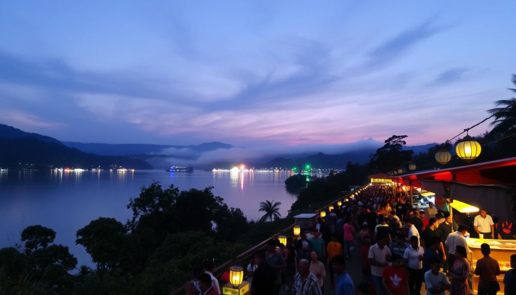 Kandy Lake evening events