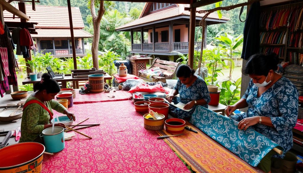 Kandy batik workshops Kandy batik workshops