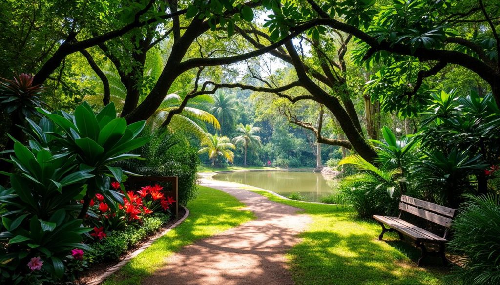 Kandy botanical gardens off the beaten path