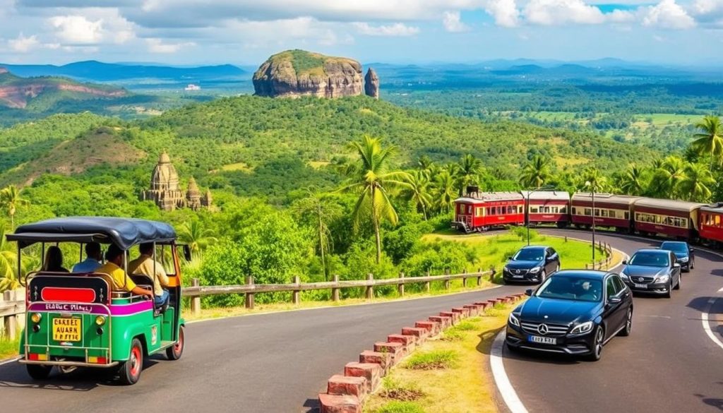 Kandy to Sigiriya day tour transportation options