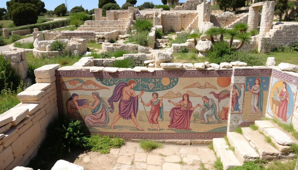 Kato Paphos Archaeological Park Mosaics