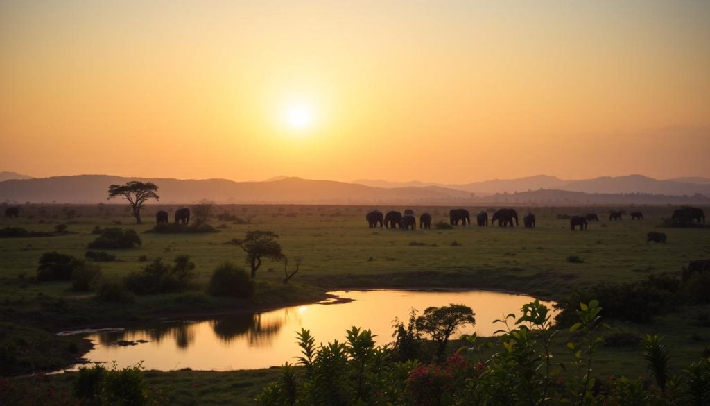 Kaudulla National Park off the beaten path