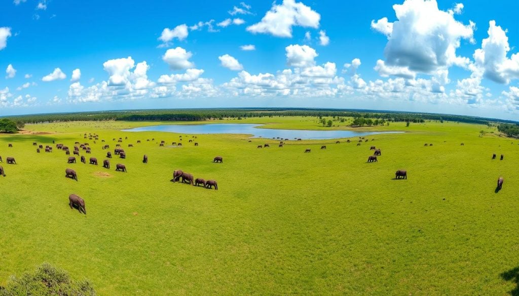 Kaudulla National Park overview