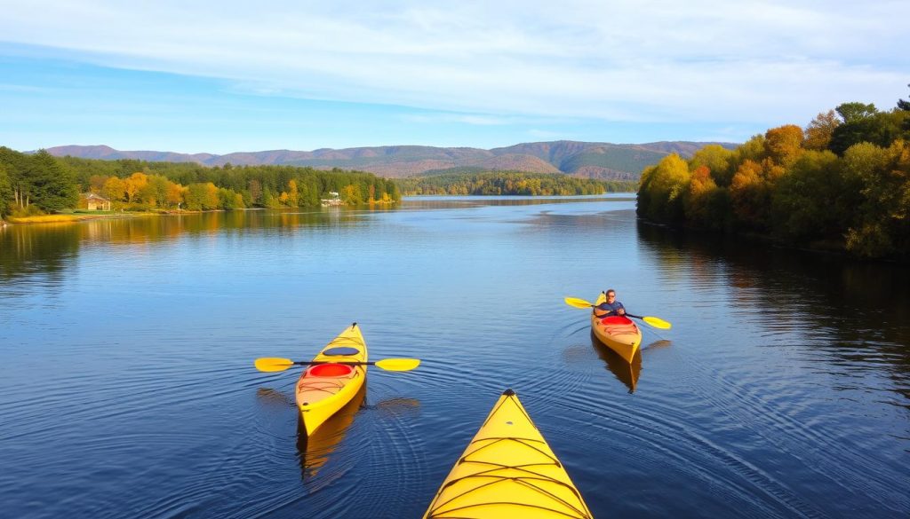 Kayak tours on the Mississippi Kayak tours on the Mississippi
