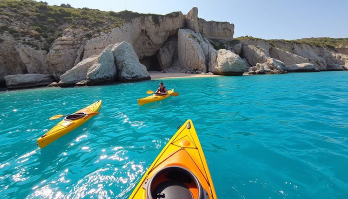 Kayaking adventures and exploring Gozo's coastline