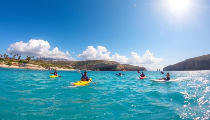 Kayaking and paddleboarding adventures on Limassol coastline