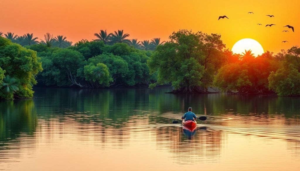 Kayaking in Al Khor mangroves adventure Kayaking in Al Khor mangroves adventure