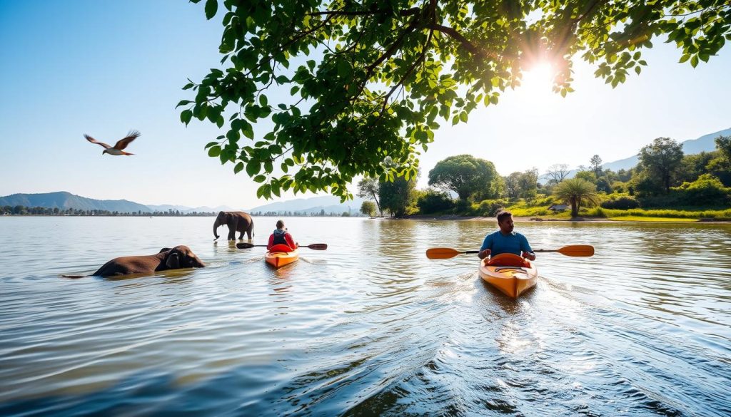 Kayaking tours in Chitwan Kayaking tours in Chitwan