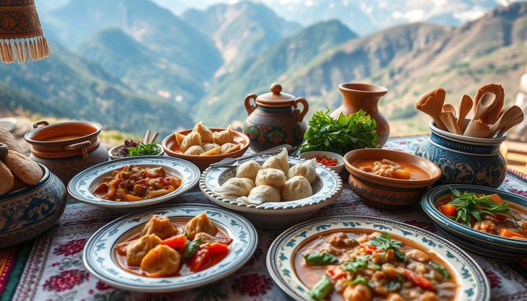 Kazbegi local cuisine