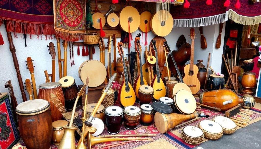 Key components in Sur traditional music and instruments Key components in Sur traditional music and instruments