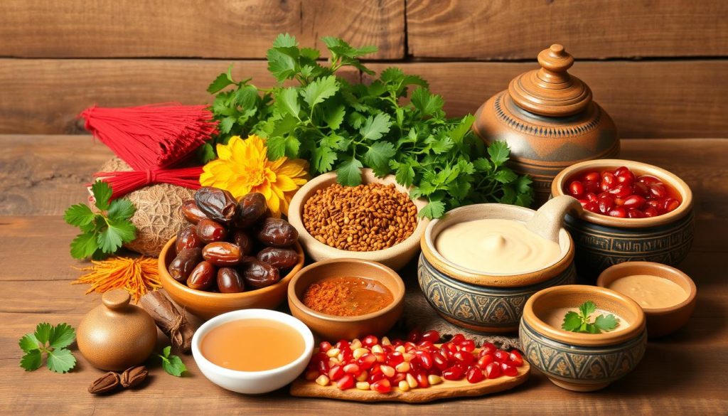 Key ingredients in Omani cuisine Key ingredients in Omani cuisine