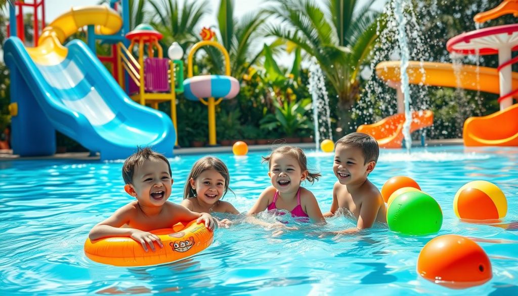 Kids Pool offers interactive fun for little ones