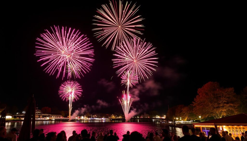 La Crosse Oktoberfest fireworks