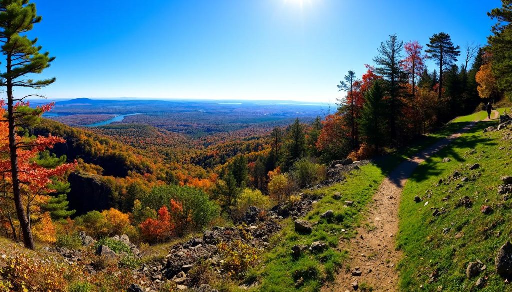 La Crosse hiking trails with amazing vistas