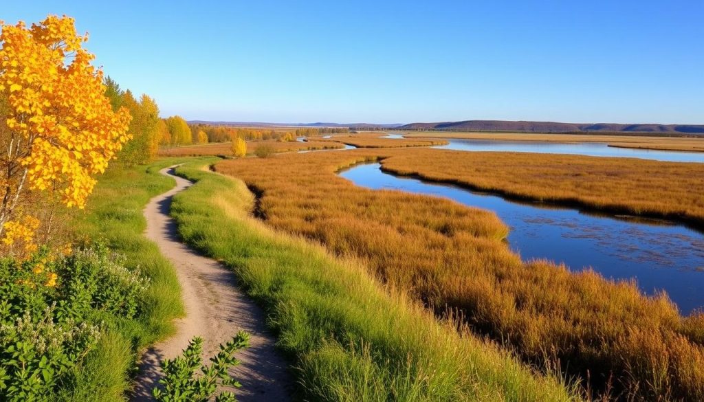 La Crosse hiking trails with scenic views