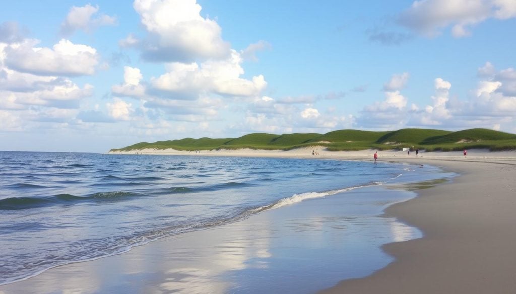 Lake Michigan beaches near Green Bay