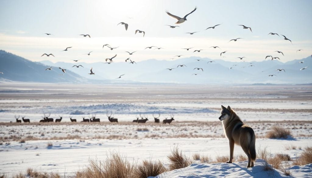 Lamar Valley wildlife spotting