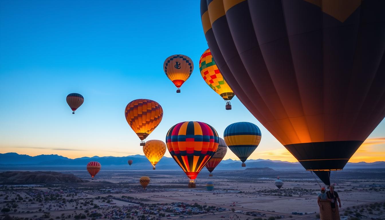 Las Cruces hot air balloon rides