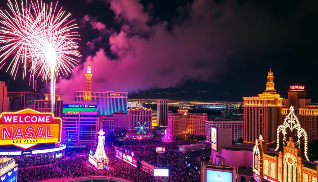 Las Vegas New Year's Eve celebrations Las Vegas New Year's Eve celebrations
