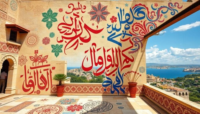 Learning Maltese calligraphy and experiencing local arts