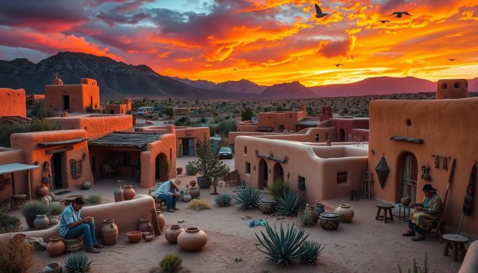 Learning about the history and indigenous communities of Taos