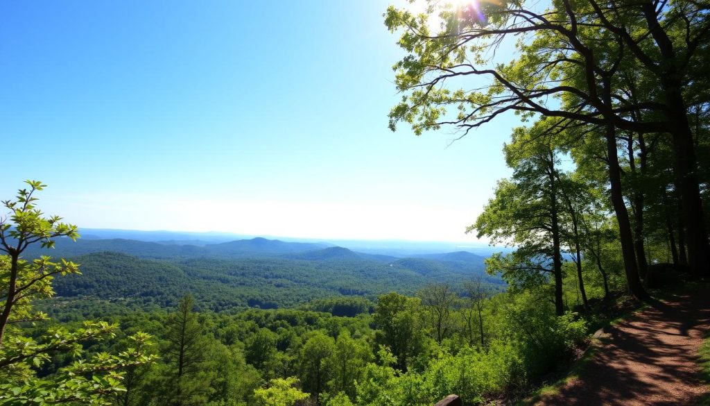 Leslie Morris Fort Hill hiking trails overview Leslie Morris Fort Hill hiking trails overview